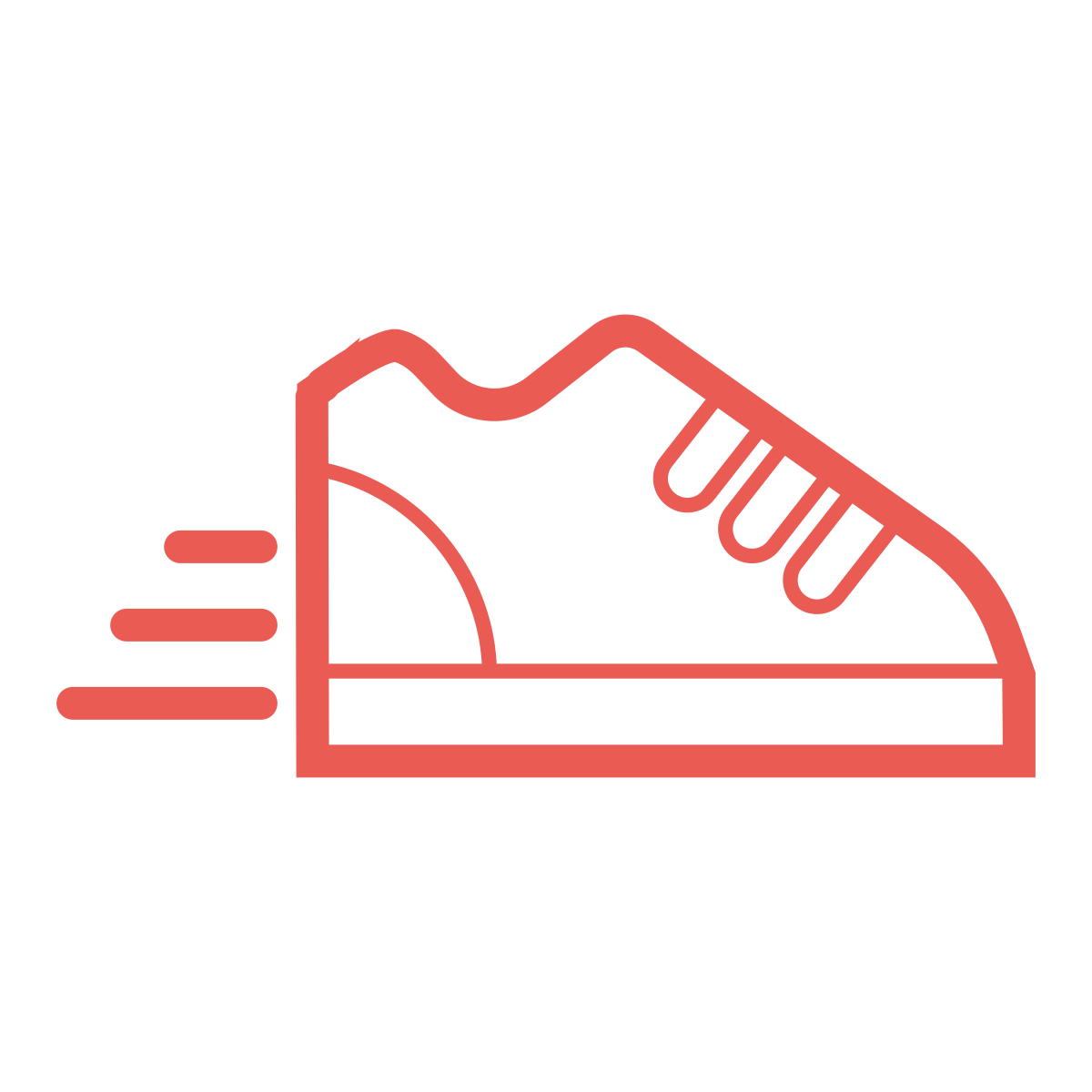 walking shoe icon