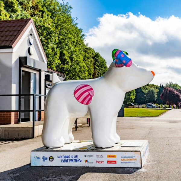 Snowdog Sculpture