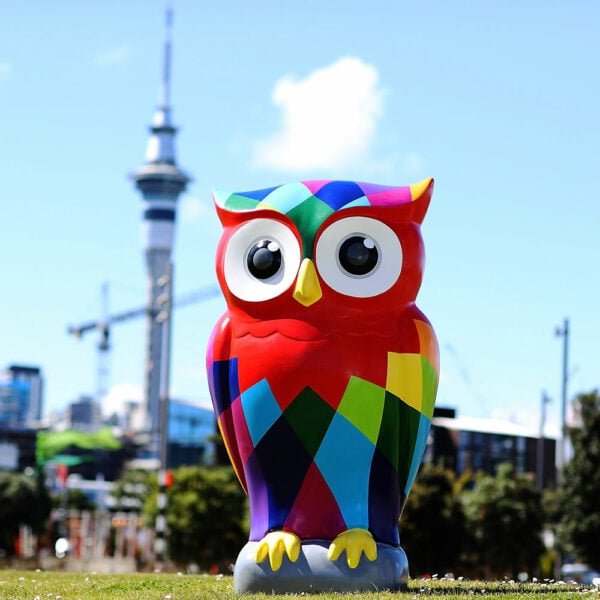 The Big Hoot Sculpture Auckland